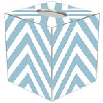 Chevron Pastel Tissue Box Cover
