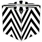 Chevron Bright Tissue Box Cover
