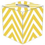 Chevron Bright Tissue Box Cover
