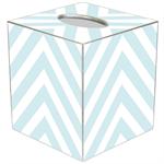 Chevron Pastel Tissue Box Cover
