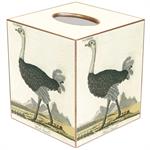 Ostrich Tissue Box Cover
