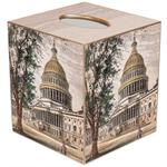 The Capital Tissue Box Cover
