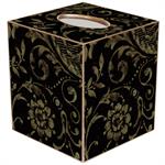 Damask Antique Tissue Box Covers
