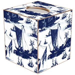 Boat Toile Tissue Box Covers