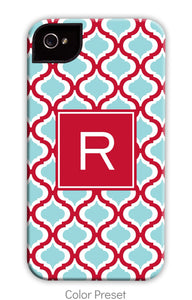 Kate Red & Teal Phone Case
