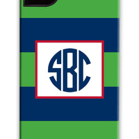 Rugby Navy & Kelly Phone Case