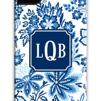 Classic Floral Blue Phone Case