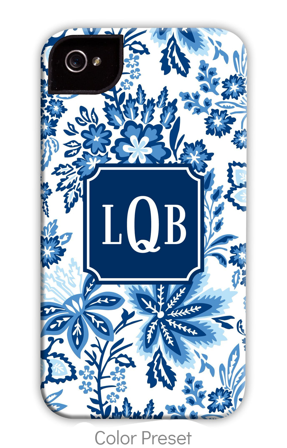 Classic Floral Blue Phone Case