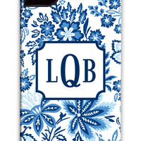 Classic Floral Blue Phone Case
