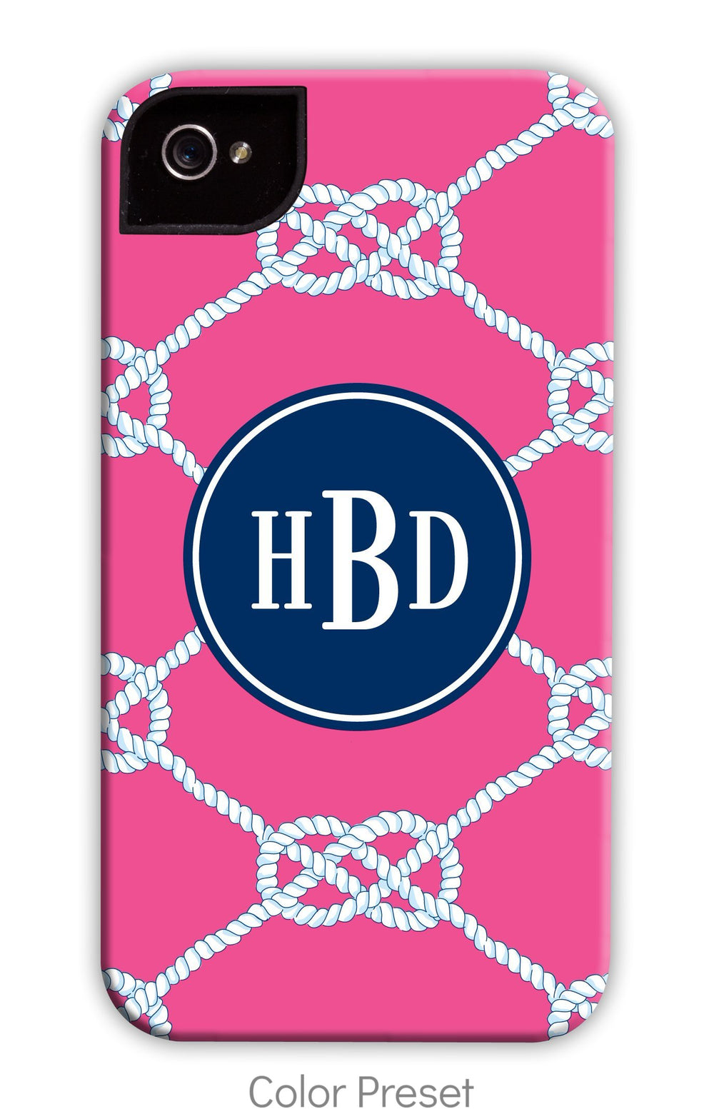 Nautical Knot Raspberry Phone Case