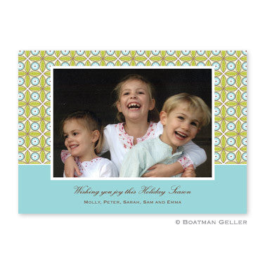 Tile Green & Blue Photocard