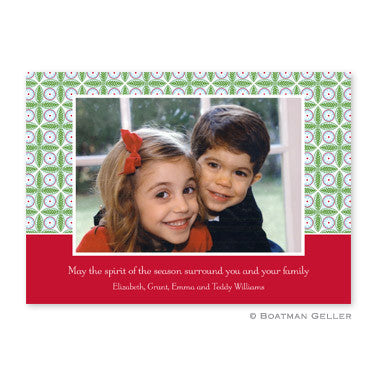 Tile Red & Green Photocard