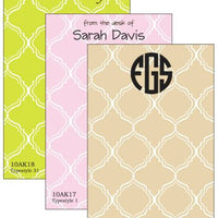 Personalized Upholstery Notepad Collection