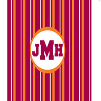 Monogrammed VA Tech Laundry Bag for Him