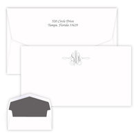 Virginia Monogram Raised Ink Flat Chesapeake Card
