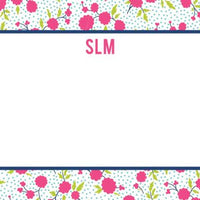 Mod Floral Peony Flat Note