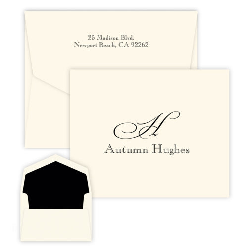 Waterton Raised Ink Flat Chesapeake Card