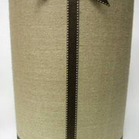 Natural Linen Waste Basket