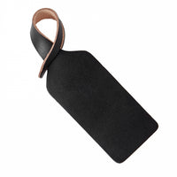 Monogrammed Vachetta Leather Luggage Tag
