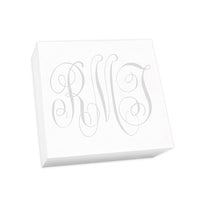 Watercolor Monogram Desk Slab
