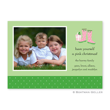 Wellies Holiday Photocard