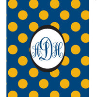 Monogrammed WVU Laundry Bag for Her