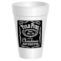 Yule Fuel Foam Cups