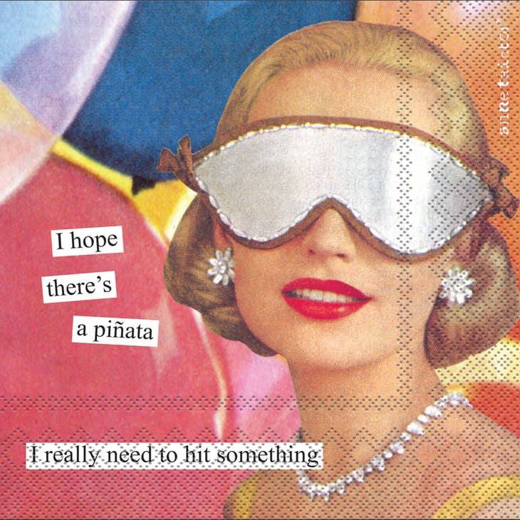 Anne Taintor Pinata Cocktail Napkins