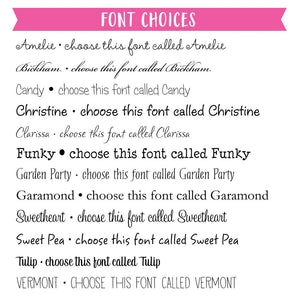Blue Vines Modern Enclosure Card