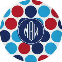 Dots 10" Melamine Plate
