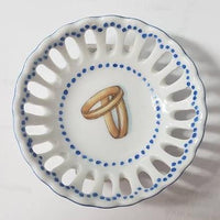 Wedding Band Porcelain Dish