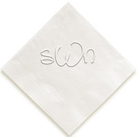 Anthony Monogram Napkin - Embossed
