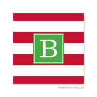 Awning Stripe Red Coaster