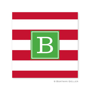 Awning Stripe Red Coaster