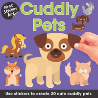 First Sticker Art: Cuddly Pets (190 stickers!)