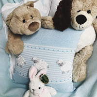 Monogrammed Lamb Pillow