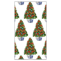 Christmas Trees Paper Guest Towels | Luxe Pack of 40