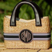 Monogrammed Beverly Basket Mono