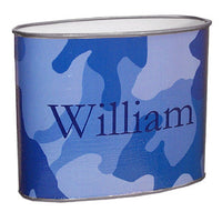 Blue Camo Letter Box