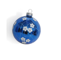 Blue and White Handcrafted Chinoiserie Ornament
