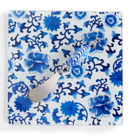 Blue & White Cheese Serving Set