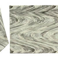 Brush Stroke Grey & Mist Napkin
