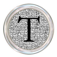 Monogrammed Typewriter Coaster