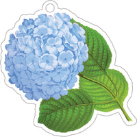 Blue Hydrangea Die Cut Gift Tags
