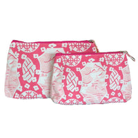 Monogrammed Travel Bag - Canton Pattern
