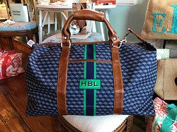 Monogrammed Captains Bag