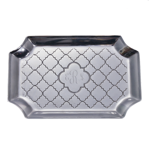 Engraved Casablanca Tray