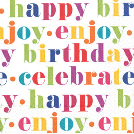 Celebration Beverage Napkins
