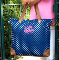 Monogrammed Shoulder Bag
