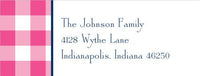 Classic Check Address Label